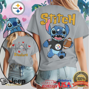 Pittsburgh Steelers Official NFL Stitch Women Shirt