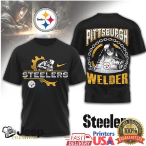 Pittsburgh Steelers Official NFL Welder 3D Shirt Pittsburgh Steelers Official NFL Welder 3D Shirt