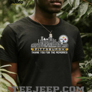 Pittsburgh Steelers Thank You For The Memories Skyline Shirt