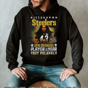 Pittsburgh Steelers Troy Polamalu 2010 Defensive Player of the Year T Shirt