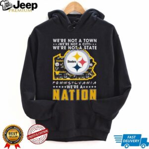 Pittsburgh Steelers We’re a Nation T Shirt Pittsburgh Steelers We’re a Nation T Shirt