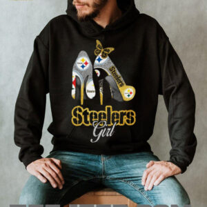 Pittsburgh Steelers Women's High Heel Fan T Shirt