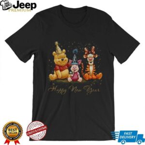 Pooh and friends Winnie the Pooh Happy New Year shirt Pooh and friends Winnie the Pooh Happy New Year shirt