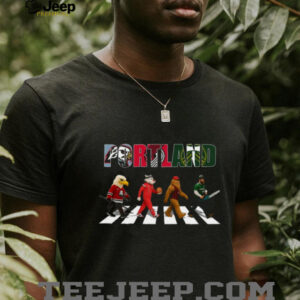 Portland Mascots Abbey Road T Shirt