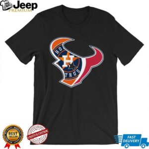 Product Title Houston Texans and Houston Astros Dual Logo T Shirt