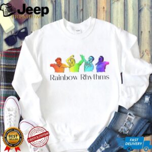 Rainbow Rhythms Peep Show Mark Corrigan Dance UK Comedy shirt Rainbow Rhythms Peep Show Mark Corrigan Dance UK Comedy shirt