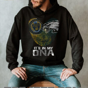 Rams and Eagles Dual Fandom DNA T Shirt Rams and Eagles Dual Fandom DNA T Shirt