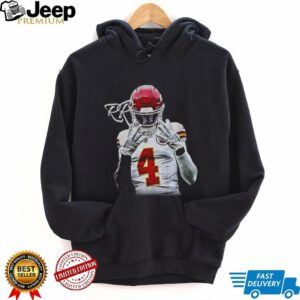 Rashee Rice posing Kansas City Chiefs NFL Football vintage signature shirt
