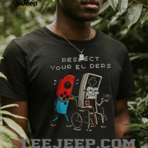 Respect Your Elders Retro Gaming Funny shirt