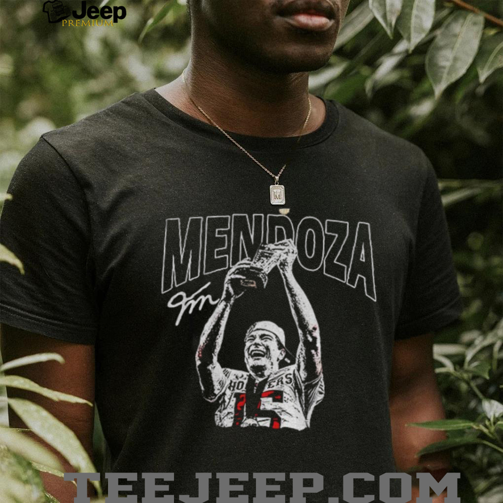 Retro Fernando Mendoza 2025 Heisman Winner signature shirt Retro Fernando Mendoza 2025 Heisman Winner signature shirt