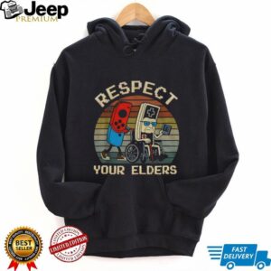 Retro Gaming Funny Gamer Controller 80s Respect Your Elders t shirt