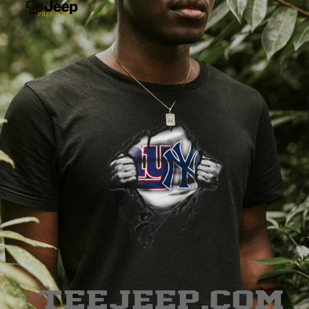 Ripped Design Dual Team Logo T Shirt Ripped Design Dual Team Logo T Shirt