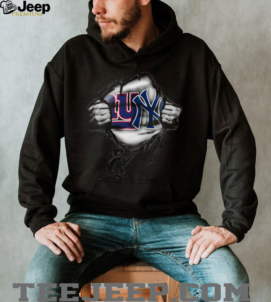 Ripped Design Dual Team Logo T Shirt Ripped Design Dual Team Logo T Shirt