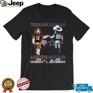Rowly 00 Texas A&M 12 Dual Team Supporter T Shirt