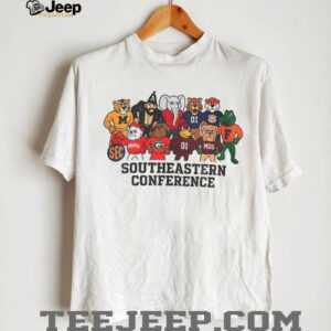 SEC Team Spirit Modern Southeastern Conference Mascot shirt SEC Team Spirit Modern Southeastern Conference Mascot shirt