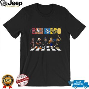 San Diego Mascots Abbey Road Parody T Shirt