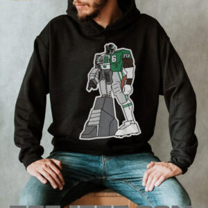 Saquon Barkley Philadelphia Eagles NFL Football Half Robot Transform shirt