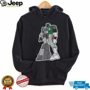 Saquon Barkley Philadelphia Eagles NFL Football Half Robot Transform shirt