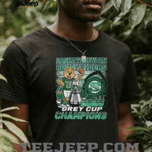 Saskatchewan Roughriders 2025 Grey Cup Champions Shirt Saskatchewan Roughriders 2025 Grey Cup Champions Shirt