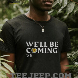 Scottish Pride Matchday We’ll Be Coming ’26 Football shirt