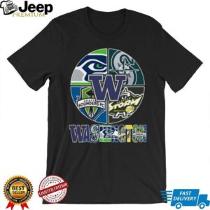 Seattle Four Team Name Logo T Shirt