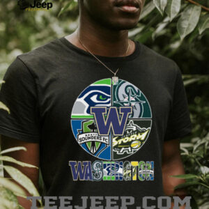 Seattle Four Team Name Logo T Shirt