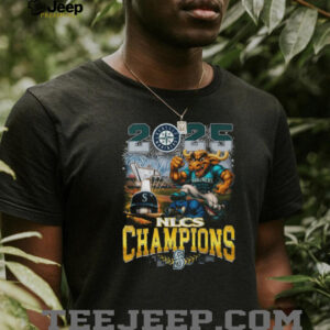 Seattle Mariners 2025 NLCS Champions Celebration T Shirt
