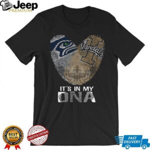 Seattle Seahawks & Houston Texans It's In My DNA NFL T Shirt