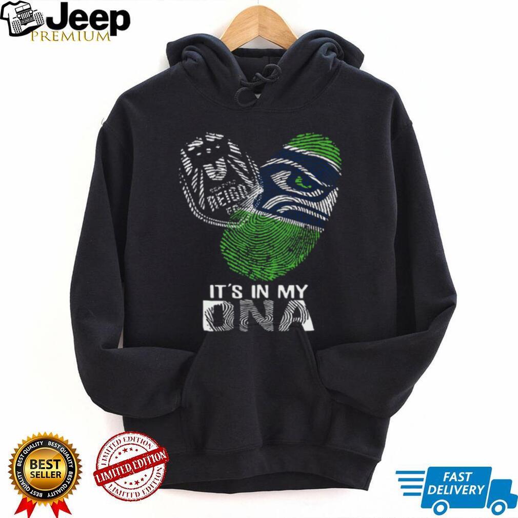 Seattle Seahawks It’s In My DNA Fingerprint Heart T Shirt Seattle Seahawks It’s In My DNA Fingerprint Heart T Shirt