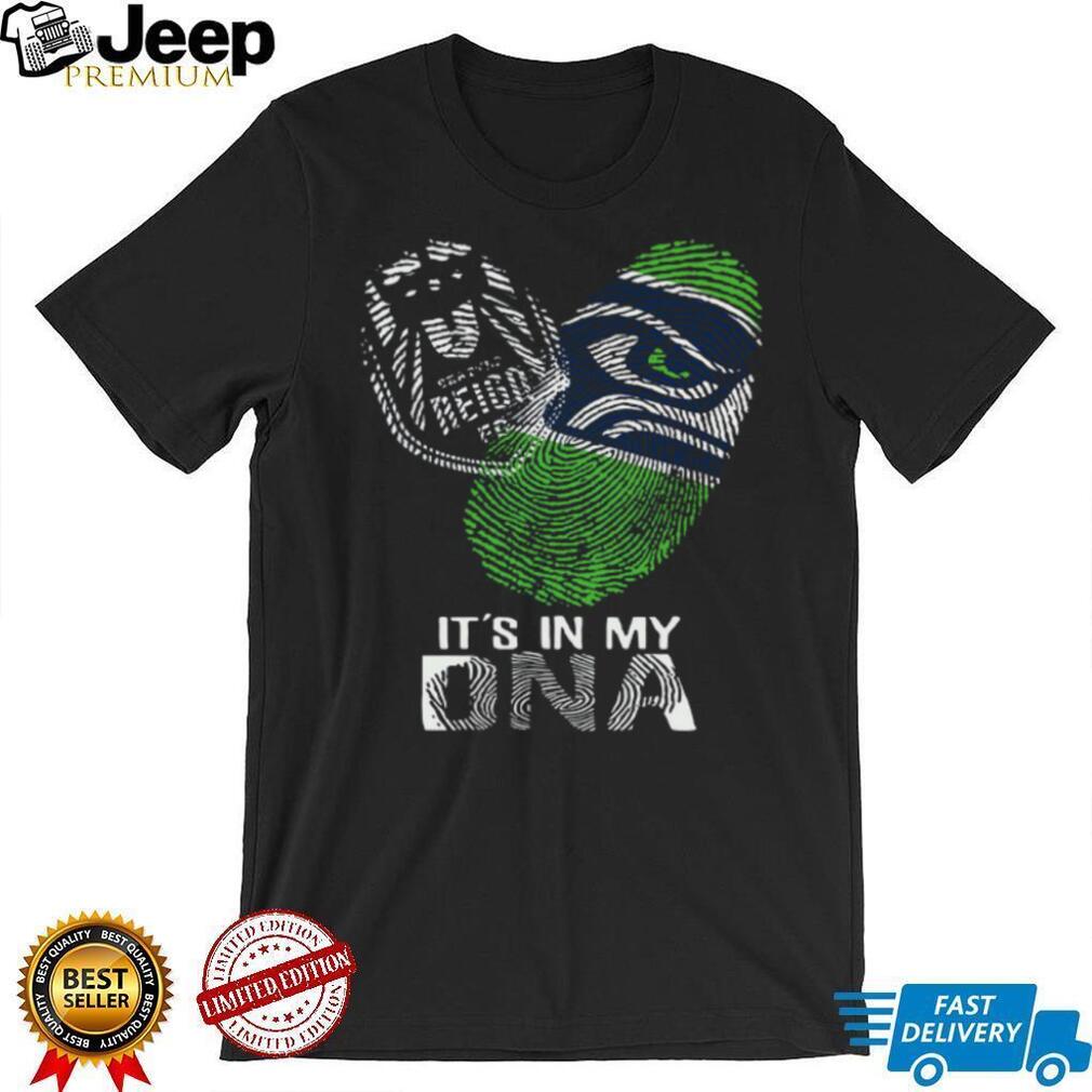 Seattle Seahawks It’s In My DNA Fingerprint Heart T Shirt Seattle Seahawks It’s In My DNA Fingerprint Heart T Shirt