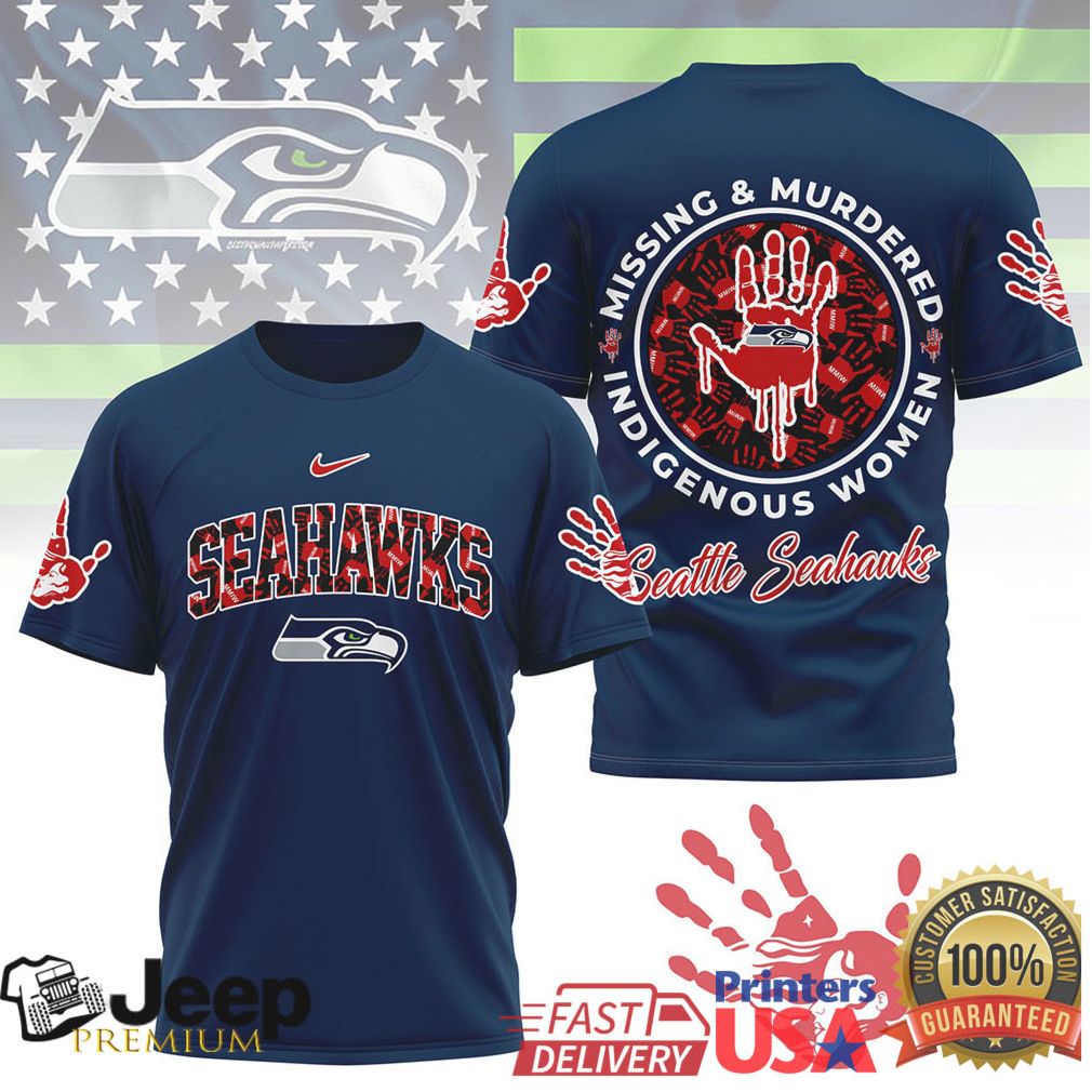 Seattle Seahawks Official NFL MMIW Awareness Shirt Seattle Seahawks Official NFL MMIW Awareness Shirt