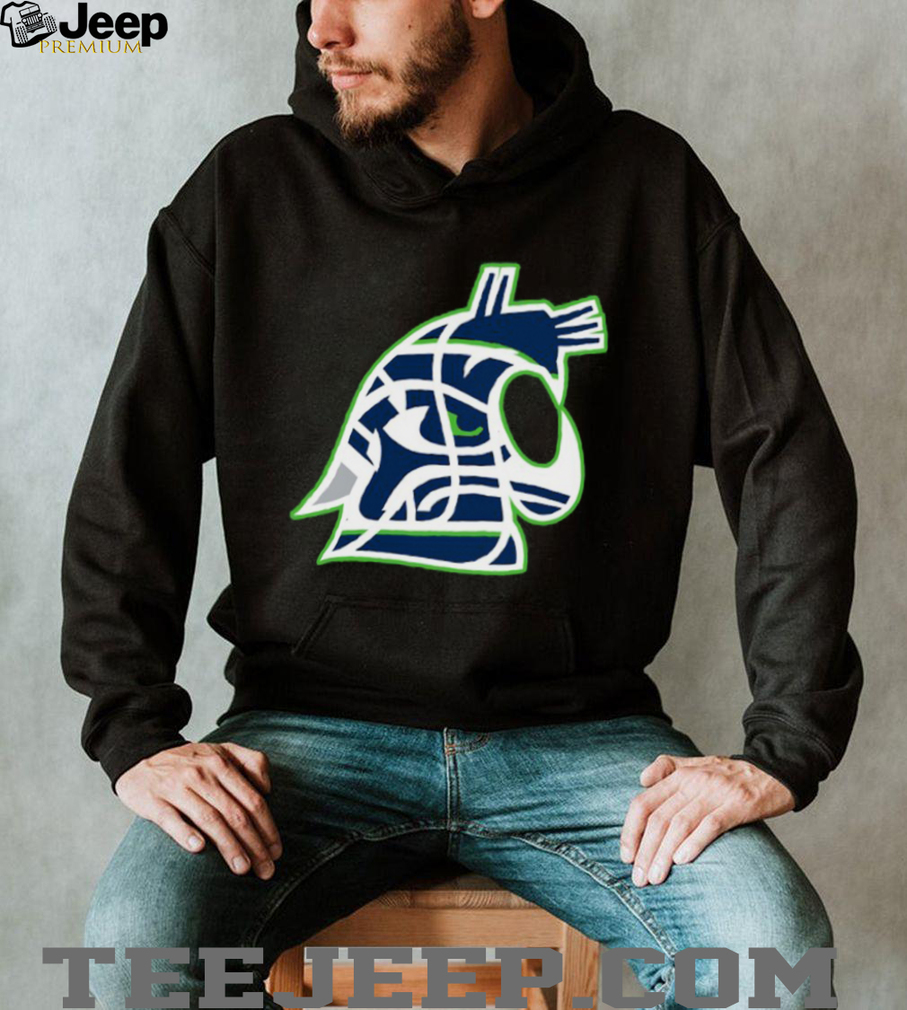 Seattle Seahawks Retro Throwback Vintage Logo T Shirt Seattle Seahawks Retro Throwback Vintage Logo T Shirt