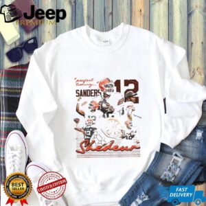 Shedeur Sanders 12 perfect timing Cleveland Browns NFL Football 2025 graphic shirt