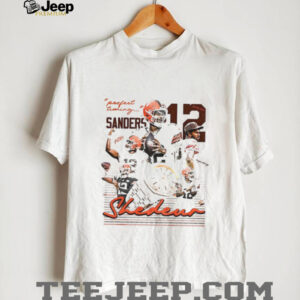 Shedeur Sanders 12 perfect timing Cleveland Browns NFL Football 2025 graphic shirt