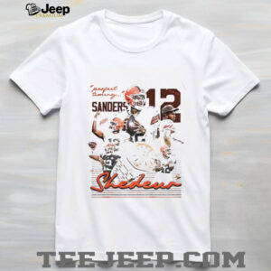 Shedeur Sanders 12 perfect timing Cleveland Browns NFL Football 2025 graphic shirt