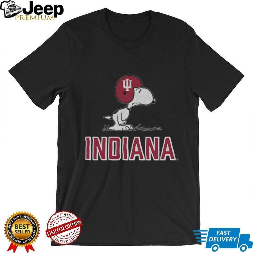 Snoopy Peanuts Indiana Hoosiers football 2025 shirt Snoopy Peanuts Indiana Hoosiers football 2025 shirt