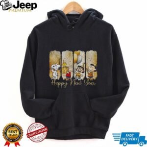 Snoopy and friends Comic Dog and Friend Happy New Year shirt