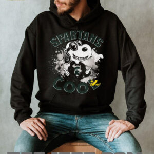 Snoopy with Sunglasses Spartans Pride T Shirt Snoopy with Sunglasses Spartans Pride T Shirt