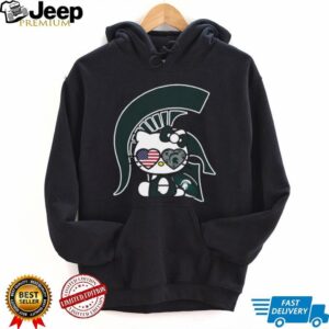 Spartan Kitty Collegiate Fan T Shirt