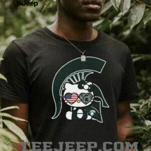 Spartan Kitty Collegiate Fan T Shirt