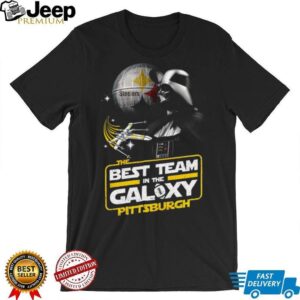 Star Wars x NFL Steelers The Best Team in the Galaxy Fan Tee