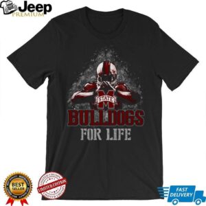 State Bulldogs For Life Football Fan T Shirt