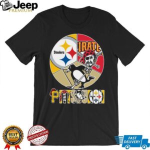 Steelers, Pirates, Penguins Mashup T Shirt