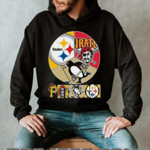 Steelers, Pirates, Penguins Mashup T Shirt