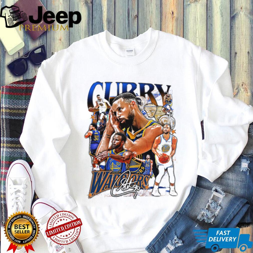 Stephen Curry Golden State Warriors Vintage Bootleg Rap Tee Stephen Curry Golden State Warriors Vintage Bootleg Rap Tee