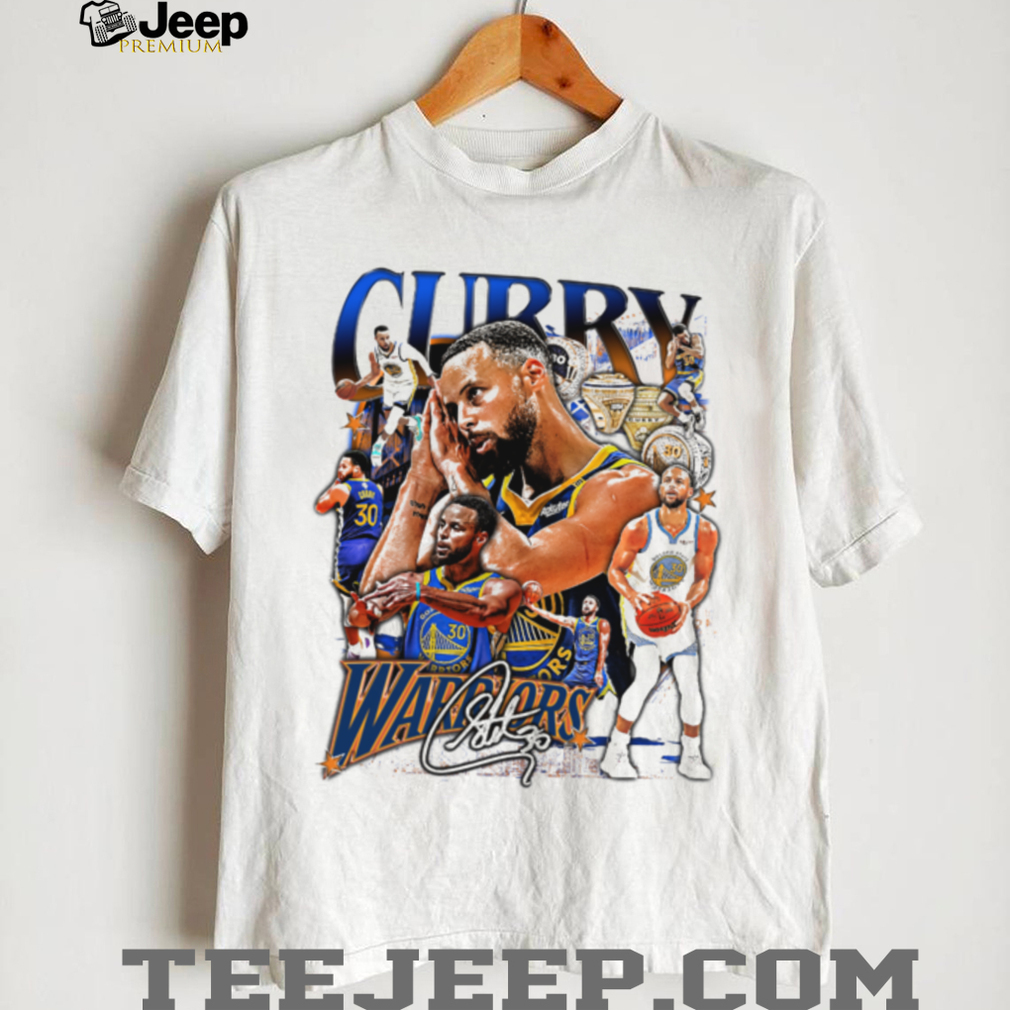 Stephen Curry Golden State Warriors Vintage Bootleg Rap Tee Stephen Curry Golden State Warriors Vintage Bootleg Rap Tee