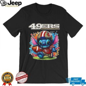 Stitch Running Back 49ers Graphic T Shirt