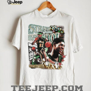 Straight Outta High School LeBron James Vintage Tee