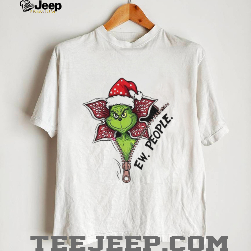 Stranger Grinchy Christmas Grinch Ew People Monster from Upside Down shirt Stranger Grinchy Christmas Grinch Ew People Monster from Upside Down shirt