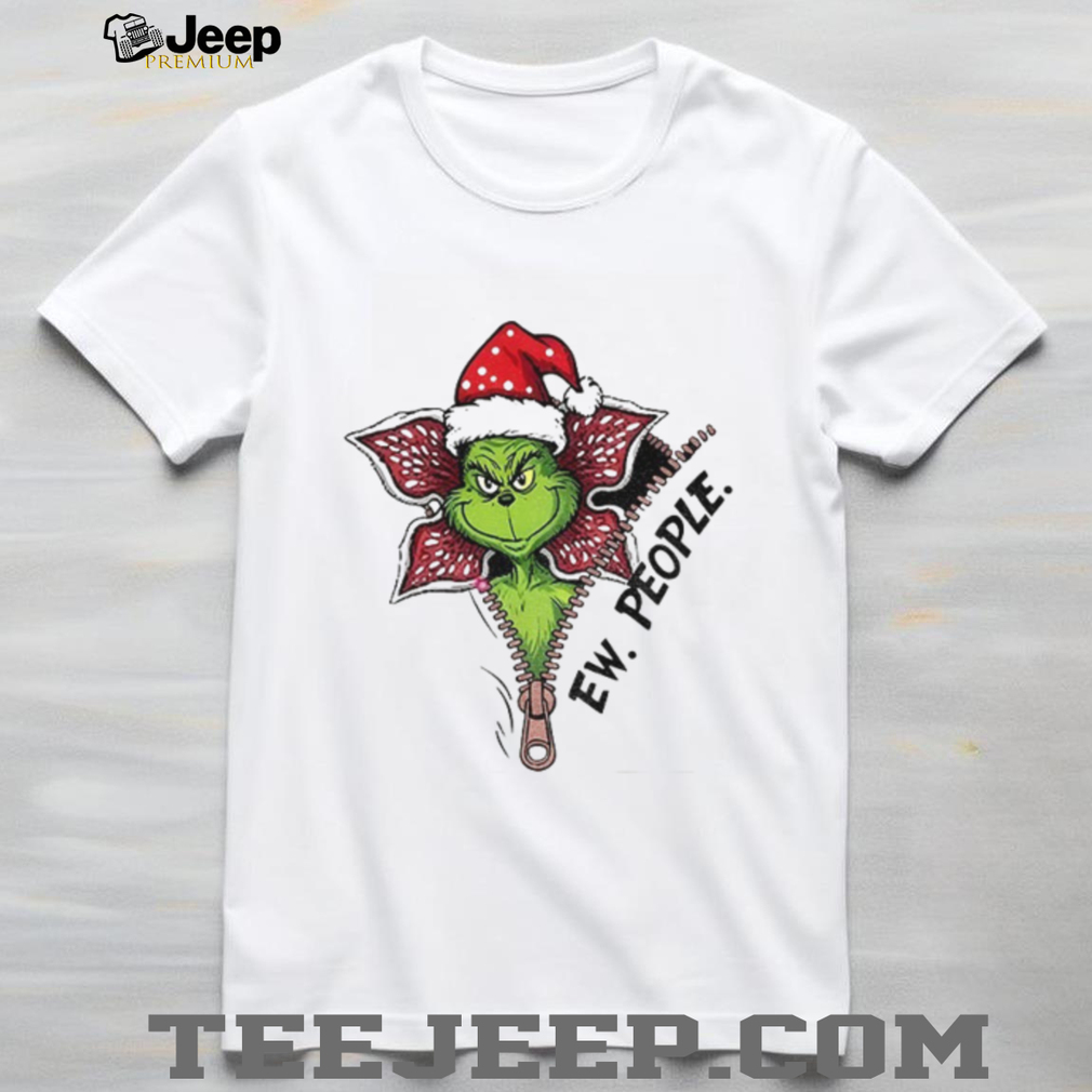 Stranger Grinchy Christmas Grinch Ew People Monster from Upside Down shirt Stranger Grinchy Christmas Grinch Ew People Monster from Upside Down shirt
